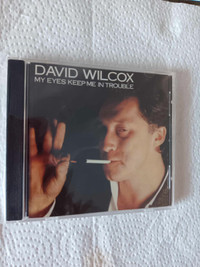 DAVID WILCOX ! MY EYES KEEP ME IN TROUBLE CD ! RARE !