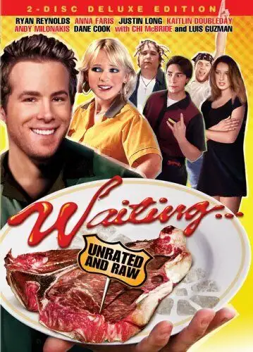 "Waiting" movie (2 disc deluxe edition) DVD, stars Ryan Reynolds was $ 5.00, now $ 3.00 or buy 4 DVD...