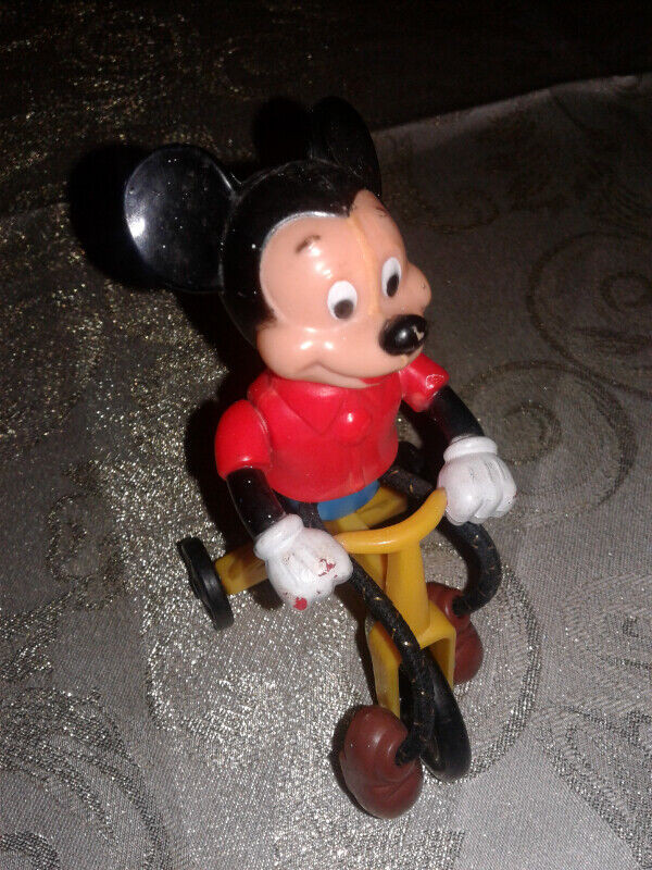 MICKEY MOUSE AND GOOFY ON BICYCLES in Arts & Collectibles in Oshawa / Durham Region - Image 3