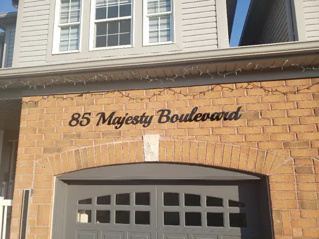 Acrylic custom-made house sign62864364395137121