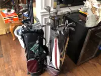 Left and right handed clubs 