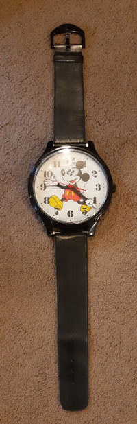 Vintage Mickey Mouse Watch Wall Clock