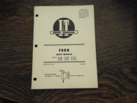 Ford 8700, 9700, TW-20, TW-30 Tractors IT Service Manual