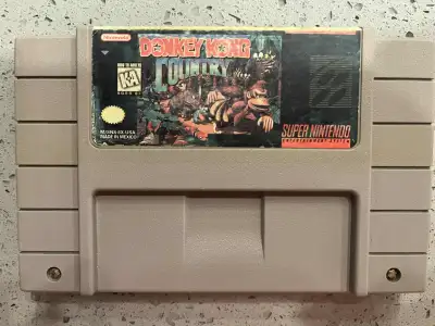 Donkey Kong Country SNES game, View more