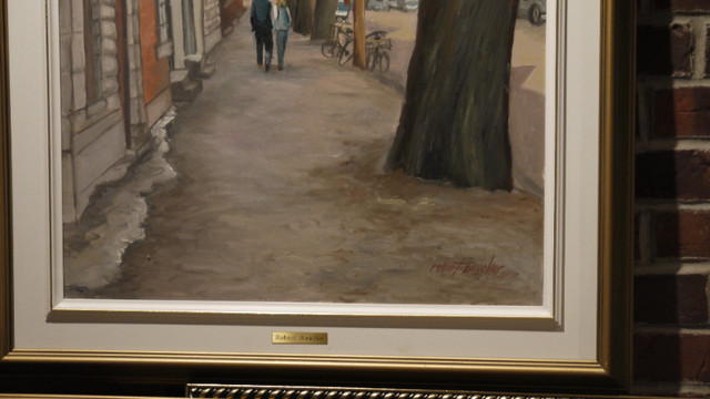 Toile tableau peinture de Robert Boucher dans Art et objets de collection  à Longueuil/Rive Sud - Image 2
