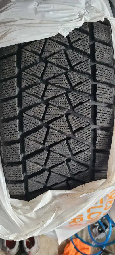 4 winter tires for sale. $500 or best offer Bridgestone Blizzak on steel rims. Size 245/70/R17 Came...