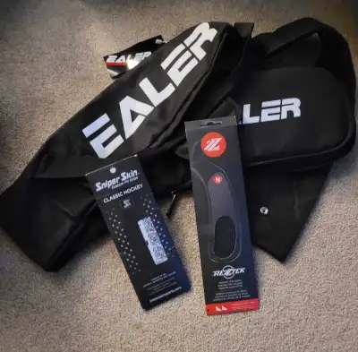 New - 3 Hockey items 1 Stick bag, 1 Blade Tape, 1 Grip Tape, View more
