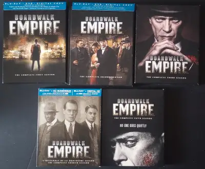Boardwalk Empire (Seasons 1 to 5, Blu-ray)