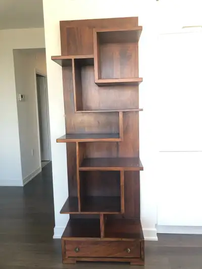 Stylish bookshelf in solid wood, View more