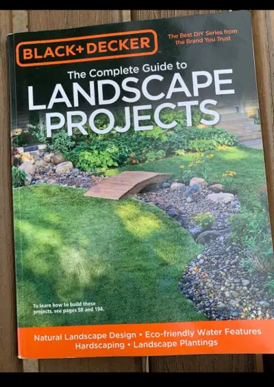 Black+Decker The Complete Guide to Landscape Projects paperback , View more