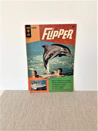 COMIC-FLIPPER-TV SHOW-1ST ISSUE GOLD KEY 1966