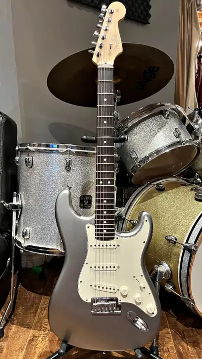 2008 Fender American Standard Stratocaster - Inca Silver, View more