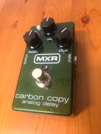 MXR CARBON COPY analog delay pedal  - $130