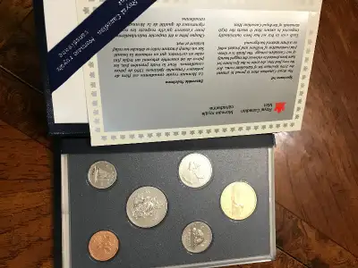 1996 Canadian specimen coin set, View more