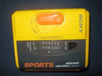 Sony WM-FS393 Sports Walkman Cassette Player with AM-FM Tuner $100 Sony WM-FX123 Walkman Radio Casse...