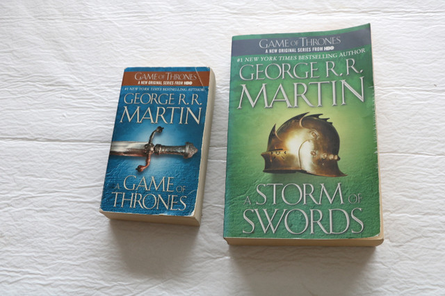 A Song of Ice and Fire Books 1-3 Paperbacks in Fiction in City of Toronto