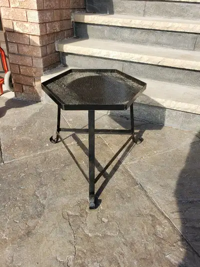 Metal Hexagon Plant Stand, View more