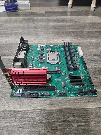 Motherboard Cpu combo with wifi. Intel I7 7th gen Asus wifi , View more