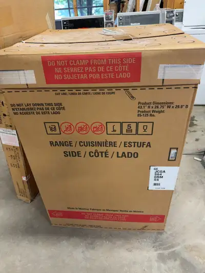 GE 24" Gas Range with Storage Drawer JCGAS640RMSS - New in Box, View more