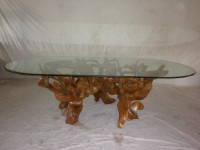 6’8”L x4’2”Wx2’6”H• one of a kind dining table 