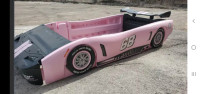 Pink Kids Car Bed