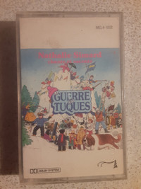 CASSETTE AUDIO VINTAGE DU FILM LA GUERRE DES TUQUES 1984