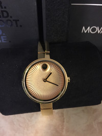 Movado Edge Gold Quartz Women’s Watch (3680021)