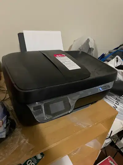 Used printer, all in one, uses ink. Nothing wrong with it, just got a new one now and this is collec...