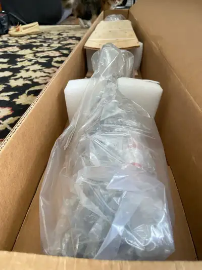 Brand new never installed still in shipping crate AWD complete driveshaft including u joints and han...