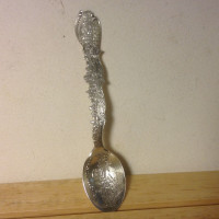 The Heart of Detroit Spoon Sterling Silver