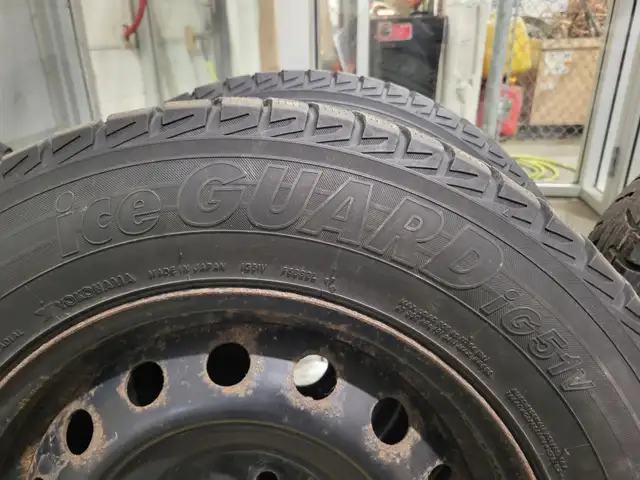 Yokohama Winter Tires with Rims for sale 215/70 R16 in Tires & Rims in Mississauga / Peel Region - Image 4