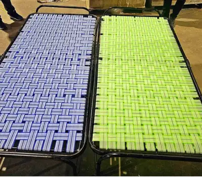 Sale;-Brand new Indian folding manje Twin size 42” width Metal material 12kg Folding foam mattress a...