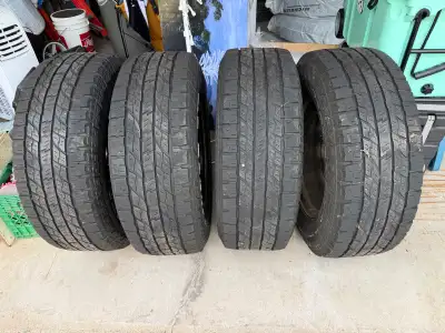 275/65R18 Yokohama Geolander G015 A/T Tires. 18” Steel Wheels, hub-centric to 2019+ Dodge Ram 1500....