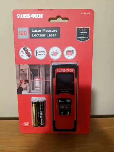 Swiss Tech Laser measure Brand New, View more