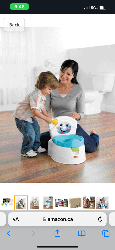 NEW in box Fisher Price learn to flush potty in Other in Woodstock - Image 2