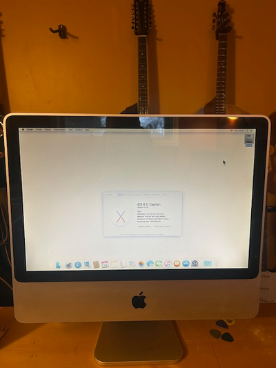 Imac début 2008 pour pièces ou projet - fonctionnel, View more
