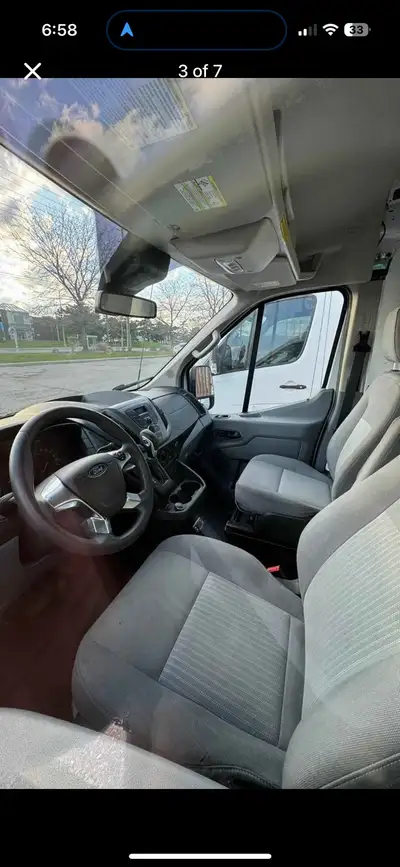 SAFETY INCLUDED Ford transit cargo van 148 inches High roof with REEFER (thermoking) And aluminium b...