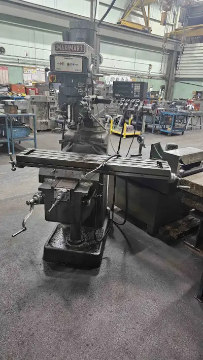 Here Is A Maximart S-3VS Vertical Milling Machine We Have In Stock, If You Require Anymore Photo`s &...