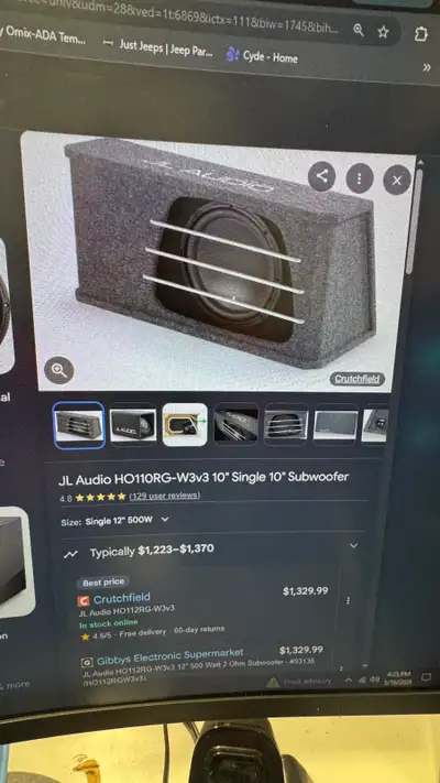 JL AUDIO SUBWOOFER, View more