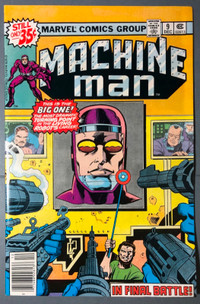 Marvel Comics Machine Man #9 December 1978