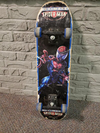 SKATEBOARD Ultimate Spider Man31 inches long x 8 inches wide.