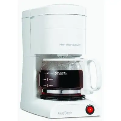 Hamilton Beach 4-Cup Drip Coffee Maker - white, View more