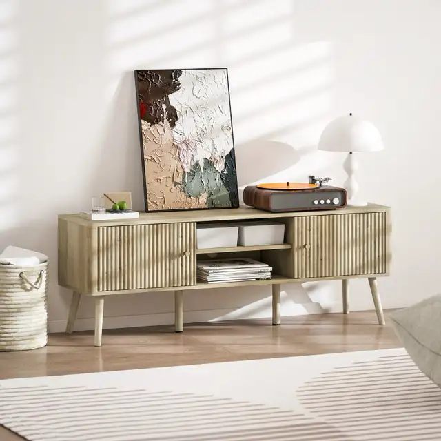 TV Stand for 65 Inch Television, Entertainment Center in Video & TV Accessories in Markham / York Region - Image 9