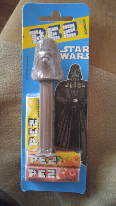 Chewbacca Star Wars Pez Dispenser and Candy., View more