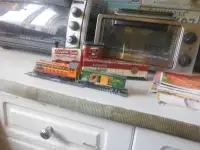 3 ho scale trains Campbell Soup Spruce Falls Power & Paper Co