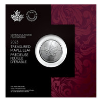 Treasured Silver Maple Leaf - Pure Silver Coin
