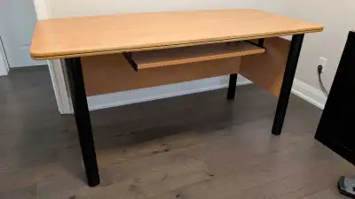 solid wood desk, View more