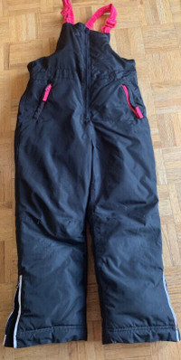 Black Snow Pant Medium Size (Size 8)  with Excellent Condition