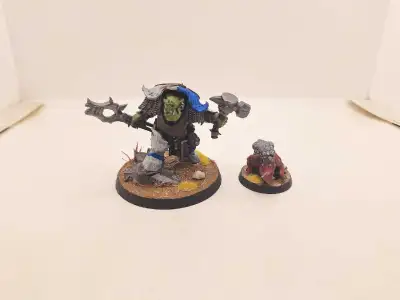 Warhammer AoS Orruk Warclans Zoggrok Anvilsmasha Well Painted, View more