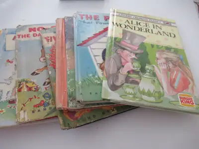 Twelve old Childrens books   40's and 50's     7 X 6 inch, View more